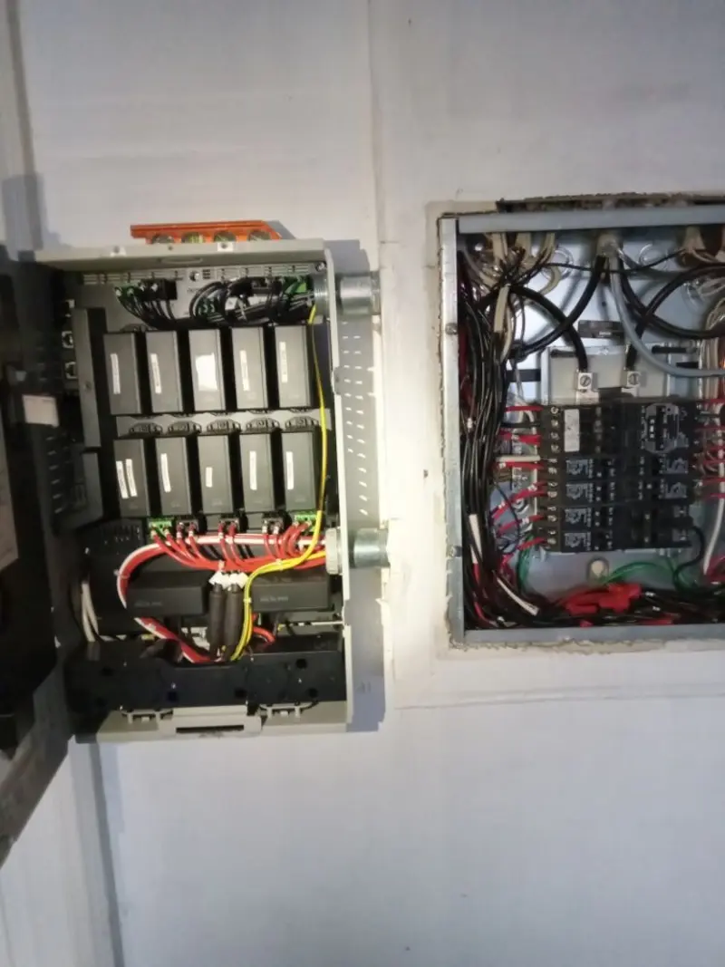 Electrical panel upgrade completed for Indoor Lighting Installation in Jeanerette